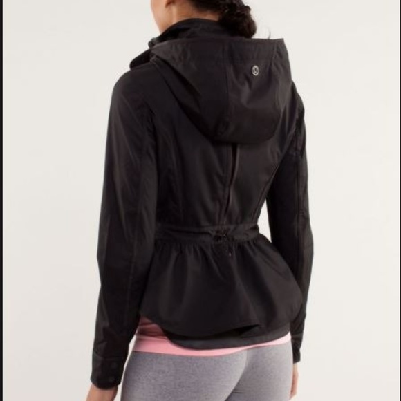 lululemon athletica Jackets & Blazers - Lululemon Out and About Jacket sz 2 Black Cycling